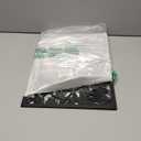 Therwen 3 Pcs Black Metal Wall Art Minimalist Wall Decor for Bedroom Flowers Decor Hanging Flower Bathroom Art Flower Line Sculpture Kitchen Decoration 16.5 x 9.8 Inch(Cute Style)