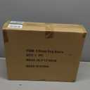 Extra Wide 5 Steps Dog Stairs for Large Dogs, Foldable Dog Ramp for Car with Non-Slip Surface, Lightweight Dog Stairs for Cars, Dog Steps for Cars, SUV, High Beds, Truck, Supports up to 250 lbs