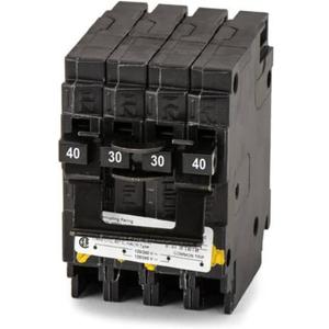 Siemens Q24030CT2 One 30-Amp One 40-Amp Double Pole Circuit Breaker