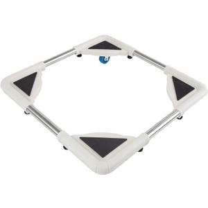 Adjustable Dolly Cart  Appliance Roller with Telescoping Base and Locking Caster Wheels  220lbs Weight Capacity  Moving Supplies by Stalwart