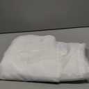 Seenus Waterproof Fabric Shower Curtain Liner Extra Tall 96 Inch with 3 Weighted Magnets, White Cloth Shower Liner Washable, 72'' x 96'' Extra Long Shower Curtain Lightweight for Bathroom