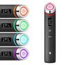 medicube Age-R Booster Pro | 6-in-1 Real Glass Glow Beauty Massager | Looking Glass Skin | Korean Skin Care (Black)
