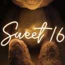 SYLHOME Sweet 16 LED Neon Light Sign 17"X7.3" 5V Sweet Girls Adults Bedroom Happy 16th Birthday Party Wall Decor Beautiful Bestie Sister Gift USB Warm White