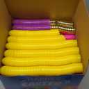 JOYIN 3.15" 144 PCS Plastic Easter Eggs 6 Golden Eggs, Large Empty Eggshells Fillable for Easter Hunt, Parties, Basket Stuffers Filler, Classroom Prize Supplies