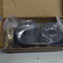9.4102G Universal Polyurethane Body Mounts Bushings Isolators, Include 4 Plated Metal Washers, 2 Plated Metal Sleeves, 4 Body Mount Bushings(Black)