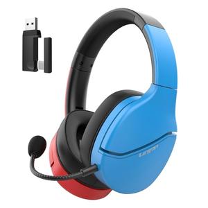 LETTON 2.4GHz Wireless Gaming Headset with Microphone - AI Noise Cancellation, Stereo Sound Bluetooth 5.0 Headset, 3.5mm Wired Mode, Headphones for PC, Computer, Laptop, PS5 (Classic) LETTON 2.4GHz Wireless Gaming Headset with Microphone - AI Noise Cancellation, Stereo Sound Bluetooth 5.0 Headset, 3.5mm Wired Mode, Headphones for PC, Computer, Laptop, PS5 (Classic)