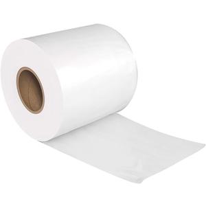 Lay Flat Poly Tubing, Food-Grade Polyethylene, Custom Poly Bag Packaging Solution, 8 Inches x 500 Feet, 2-Mil Thickness, 1 Roll (2" x 500' 2 Mil, Clear)