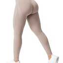 YEOREO Scrunch Workout Leggings for Women Grand Butt Lifting Seamless Leggings High Waisted Tummy Control Gym Yoga Pants Porcelain XS