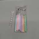 Beetles Gel Polish 7pcs Nail Art Brushes Set, Nail Design Brushes for Gel Polish, DIY Salon Manicure