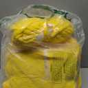 Chunky Yarn for Hand Knitting, Chunky Chenille Blanket Yarn for Crocheting, Bulky Soft Fluffy Chenille for Blanket Project, 8 Pack of 8oz/25yds, Vibrant Yellow