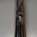 DIIG Sliding Door Security Bar17.7-50.5inch Adjustable Locking Window Safety Bar with Rubber Tips,Diameter 1inch Window Security Bar for Home Apartment Travel (Black)