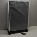 feilario 24in Aluminium Frame PC Hard Shell Spinner Wheels Luggage, Built-In TSA lock Carry on Suitcase, with Cup Holder, USB Port, Phone Holder