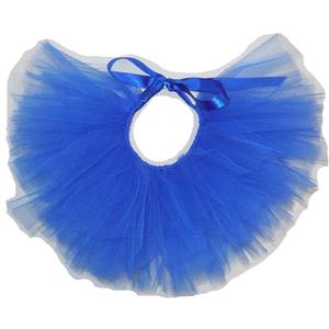 Handcrafted Royal Blue Mesh Tutu for Medium Dogs