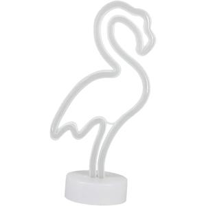 Led Neon Flamingo Night Light 3 Battery-powered Cool Decor for Boys and Girls Adults Bedroom