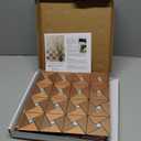 Art3d 10-Sheet Peel and Stick Backsplash Metal Mosaic Tiles for Kitchen Wall Decor, Stick on Aluminum Composite Tiles Stikers, Copper Windmill Puzzle Glass Mixed (12x12 Inch)