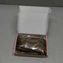 REECHO Clip in Hair Extensions, Hair Extensions Thick Long Lace Weft Lightweight Synthetic Hairpieces for Women (24 Inch-240 Gram(Pack of 5), Dark Blonde with Light Blonde Highlights)