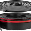 RV Slide Out Black Rubber 018-312-EKD D Seal Wiper 1" x 15/16 Inch 018-341 1/2 x 2.75 Inch Base Stripping for Camper Slideout Keystone Forest River Heartland Montana System Replace 018-312 EKD