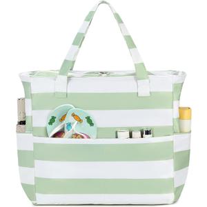 Bluboon Waterproof Beach Tote Pool Bags for Women Ladies Extra Large Carry On Bag With Wet Compartment for Weekender Travel