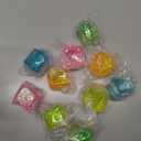 10 Pack Stress Cube Squishy Stress Balls for Adults Kids, Sensory Fidget Toys for Anxiety Stress Relief, Stretchy and Slow Rising Sparkling Sugar Squeeze Toy for Boys Girls Party Favors