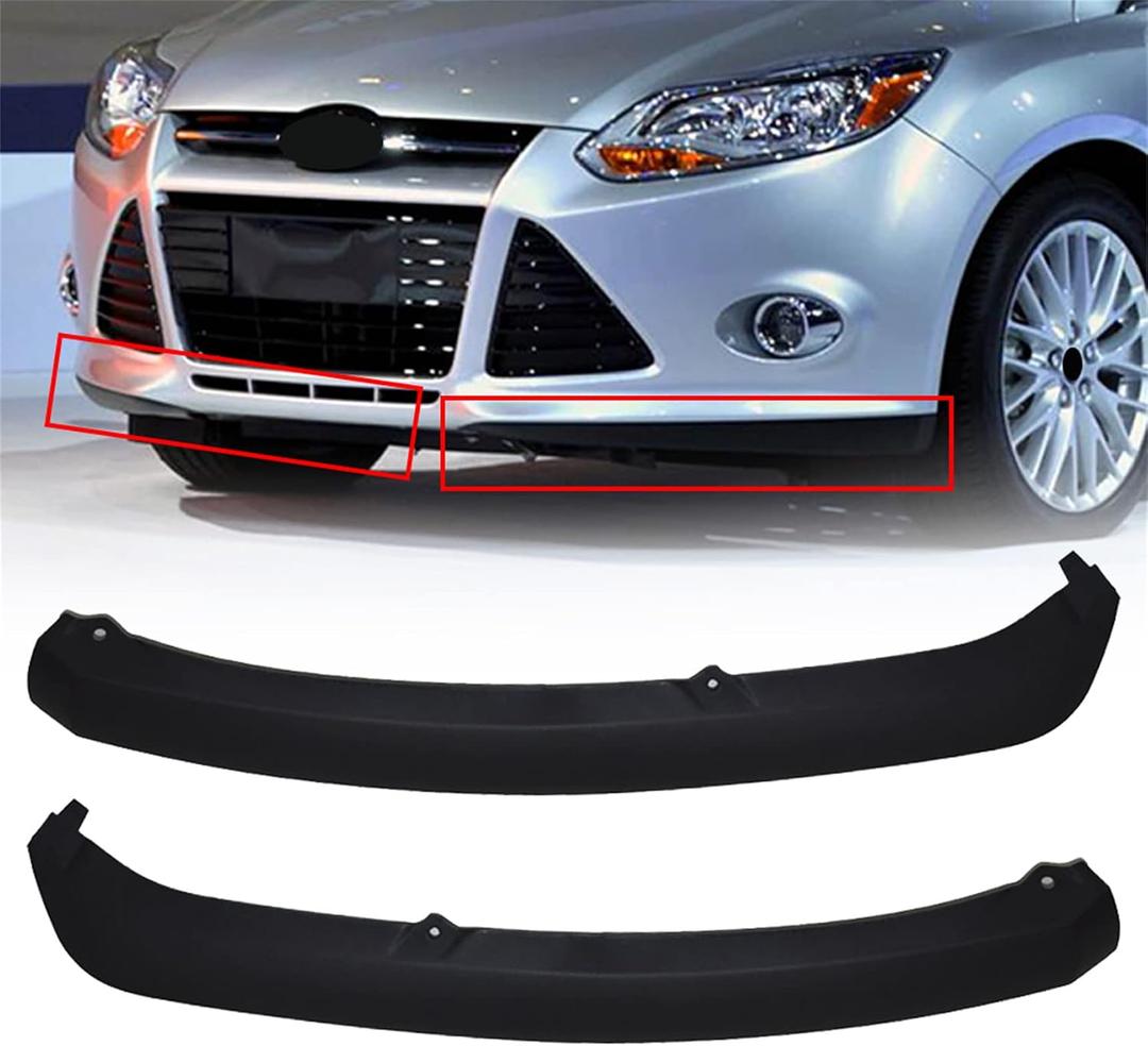 Front Bumper Lower Trim Panel Spoiler Replacement for Focus