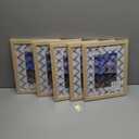 LUCKYLIFE 8x10 Picture Frame Solid Natural Wood, Display 5x7 photo with Mat or 8x10 without Mat for Wall Hanging and Tabletop, Set of 5