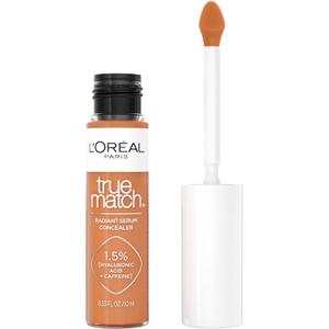 L'Oreal Paris True Match Radiant Serum Concealer, Brightening Under Eye Concealer Make Up with 1.5% Hyaluronic Acid and Caffeine, C7, 0.33 Oz L'Oreal Paris True Match Radiant Serum Concealer, Brightening Under Eye Concealer Make Up with 1.5% Hyaluronic Acid and Caffeine, C7, 0.33 Oz