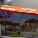 schleich Horse Club - 192PC Lakeside Country House and Stable Playset - Equestrian Toy Set with People and Horse Figurines - Large Dollhouse with Furniture - Imaginative Play for Kids 5+ | 42551, 56.1 X 16 X 37.6 Cm