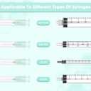 32G 4mm Luer Lock Needle with Cap - Disposable 32Ga 5/32 Needles for Precision Refilling of Glues, Inks, and Adhesives, Sterile Individually Wrapped, Box of 100