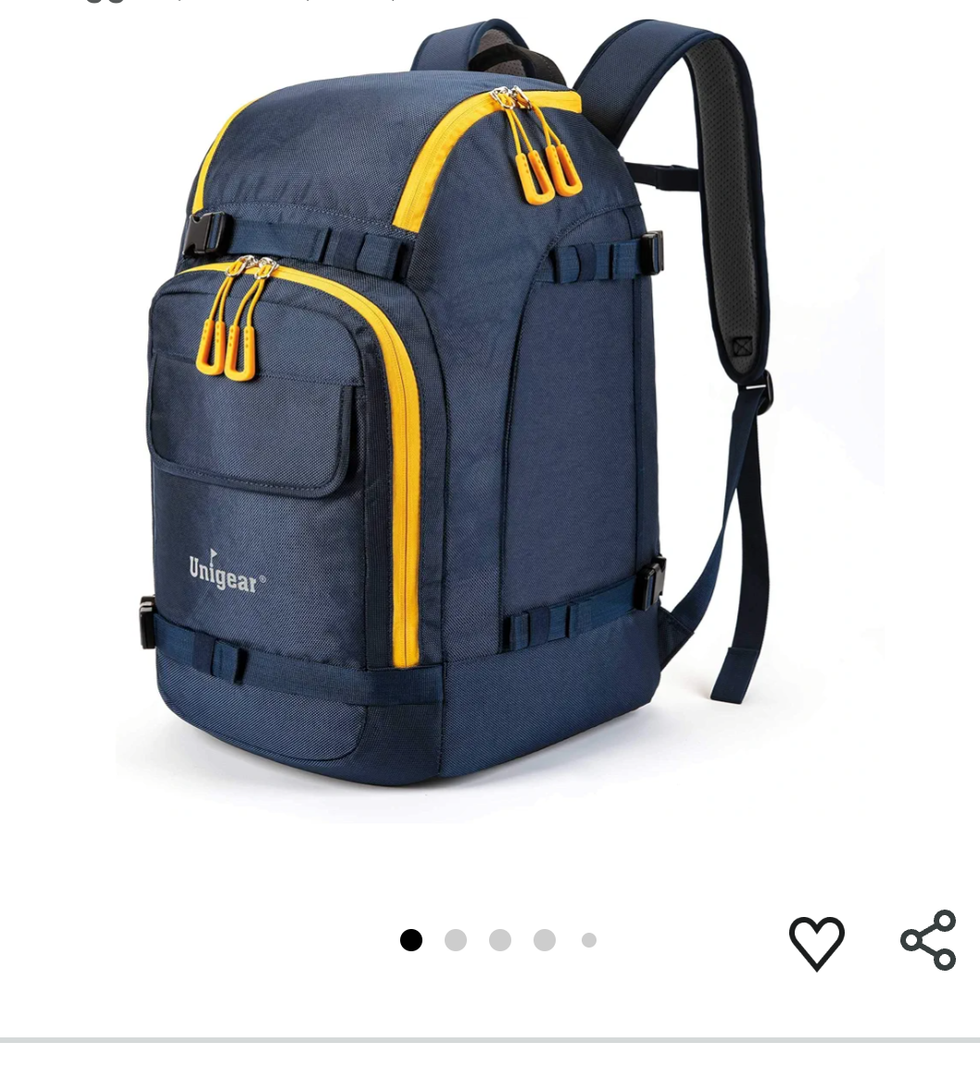 Unigear Ski Boot Bag Backpack for Helmet 50L/70L, Goggles, Gloves, Skis, Snowboard & Accessories