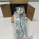 14.8" Christmas Tree Height Extender with 3 Fixing Screws, Christmas Tree Riser Fit 0.5-1.57 Inch Tree Poles, Make Xmas Tree Taller for 4.5Ft to 6.5Ft Artificial Trees Xmas Seasonal Indoor Decor, Black