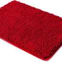 No Brand Bathroom Mat 17 "/23", Red