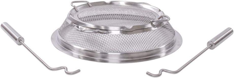 Solo Stove Ranger Shield - Durable Stainless Steel Spark Protector Mesh Screen for Fire Pits, Keeps Pops and Hot Embers Contained for Safe Outdoor Fires, Includes Shield Removal Tools