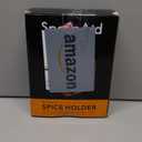 SpaceAid Bamboo Pull Out Spice Rack Organizer for Cabinet, Heavy Duty Slide Out Seasoning Kitchen Pantry Sliding Vertical Organization, 7.6" Wide, 3 Drawers(2" Wide), 2-Tier, White