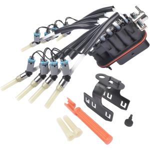 GELUOXI Fuel Spider Injector Replacement for Chevy C/K Suburban Express GMC Savana 1500 2500 Yukon 5.0 5.7L 2173029 25340347 17114163