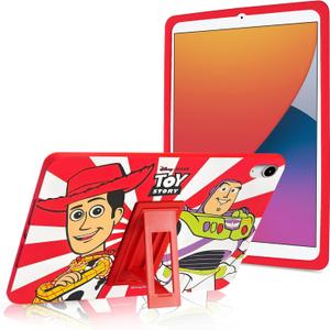 Disney Toy Story Kids iPad Case - 10.9 Inch Case for iPad 10th Generation (2022) & A16 11th Generation 11 inch (2025) - Tablet Cover with Stand, Shockproof Silicone Protector