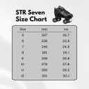 Roller Derby Str Seven Men's Roller Skate, Black/ Grey, 12