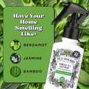 Pet-Pourri Smell Ya Litter Cat Litter Deodorizer Spray, Purrfectly Bamboo 3.4 Fl Oz, Up to 170 Uses, Pet Odor Remover with Essential Oils for Air, Carpet, Urine, Vet Recommended, Bergamot Bamboo Scent