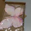 Roowest 4pcs Butterfly Centerpiece for Table Gradient Silk Butterfly Party Table Centerpieces 3D Pink Purple Green White Butterflies Tabletop for Baby Shower Wedding Birthday Party Decor Supply