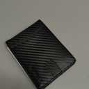 RUNBOX Wallet for Men Slim Rfid Leather 2 ID Window With Gift Box | Slim, Rfid, 2 ID Window, With Gift Box, Slim, Rfid (Carbon Black-15 slots)