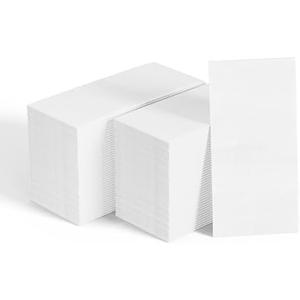 400 Pack Paper Napkins, Disposable Guest Towels Party Dinner Napkins Soft, Absorbent 3-Ply Hand Towels for Bathroom, Wedding and Events