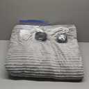 Bedsure GentleSoft Electric Blanket Queen Size - Soft Ribbed Flannel Heated Blanket with Dual Control, Heating with 10 Heat Settings & 10 Time Settings, 8 hrs Timer Auto Shut Off (84"x90", Light Grey) (02 - Harbor Mist)