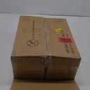 Furnulem Tall 4 Drawers Dresser, Vertical Storage Tower for Bedroom, Hallway, Entryway, Nursery, Closet Organizer, Nightstand Bedside Table Furniture, Sturdy Steel Frame, Wood Top, White