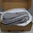 REST Evercool Cooling Comforter, Full/Queen, Blanket for Hot Sleepers, All Season Bedding to Keep Cool for Night Sweats, Breathable Lightweight Blanket, 90"x90" Inches, Cool Gray