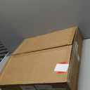 19.29'' Bladeless Ceiling Fan with Light,Modern Crystal Ceiling Fan with Remote Control,Enclosed Flush Mount Fandelier,6 Wind Speed,Dimmable LED,Black,for Bedroom Kitchen Dining Room