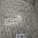 YnM Chunky Cotton Knit Throw Blanket, Cable Knit Throws for Bed Couch Sofa, Comfy & Relaxing, Decorative Piece for Farmhouse Modern Boho Rustic Scandinavian Chic Vibe, Chocolate Brown 60x80 Inches (Full / Queen)