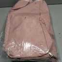 LOVEVOOK Convertible Garment Bag for Travel with Shoe Pouch, Carry On Garment Duffel Bag with Toiletry Bag, 2 in 1 Hanging Suitcase Suit Bag, Waterproof Weekender Bag for Women Travel, Wedding, Pink