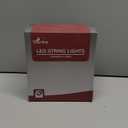 YULETIME 200 Red Christmas Lights, Pack of 2 Sets 33 Feet 100 Count UL Certified Incandescent String Lights (Red - Green Wire)