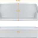 2187172 Refrigerator Door Shelf Bin by SupHomie - Compatible with Whirlpool Amana Kenmore Replaces WP2187172 PS328468 AP6006028 2187194K (3 Pack)