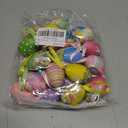 24Pcs Easter Hanging Eggs Ornaments, Easter Tree Ornaments, Vintage Style Eggs Ornament for Spring E Aster Mini Tree Decorations Home Party DIY Crafts