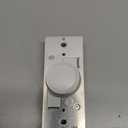 GE Single Pole Rotating Dimmer Switch, Rotate On/Off, Use with Dimmable LED, CFL, and Incandescent Bulbs, Includes Two Knob Colors, UL Listed, White/Light Almond, 18021